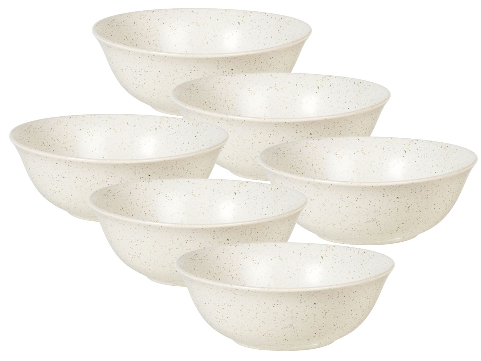 Broste Copenhagen NORDIC VANILLA Buddha Schale 21cm Set6