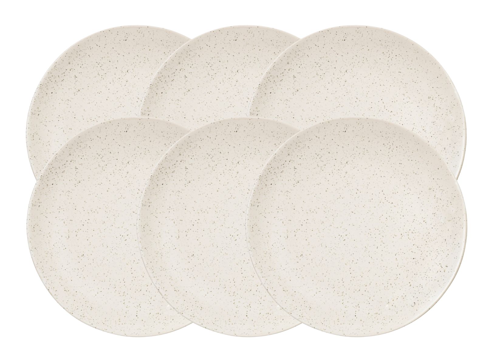 Broste Copenhagen NORDIC VANILLA Speiseteller 26cm Set6