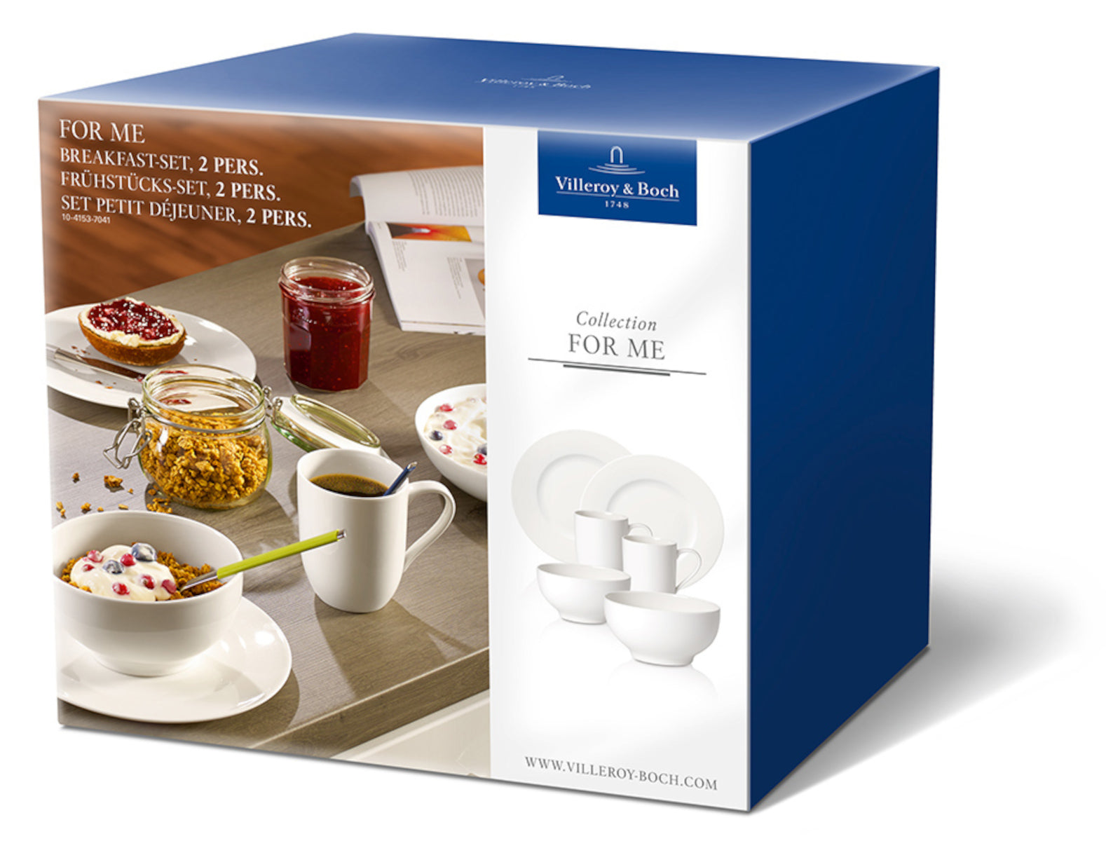 Villeroy & Boch For Me Frühstücks-Set 2 Personen - Produktbild 2