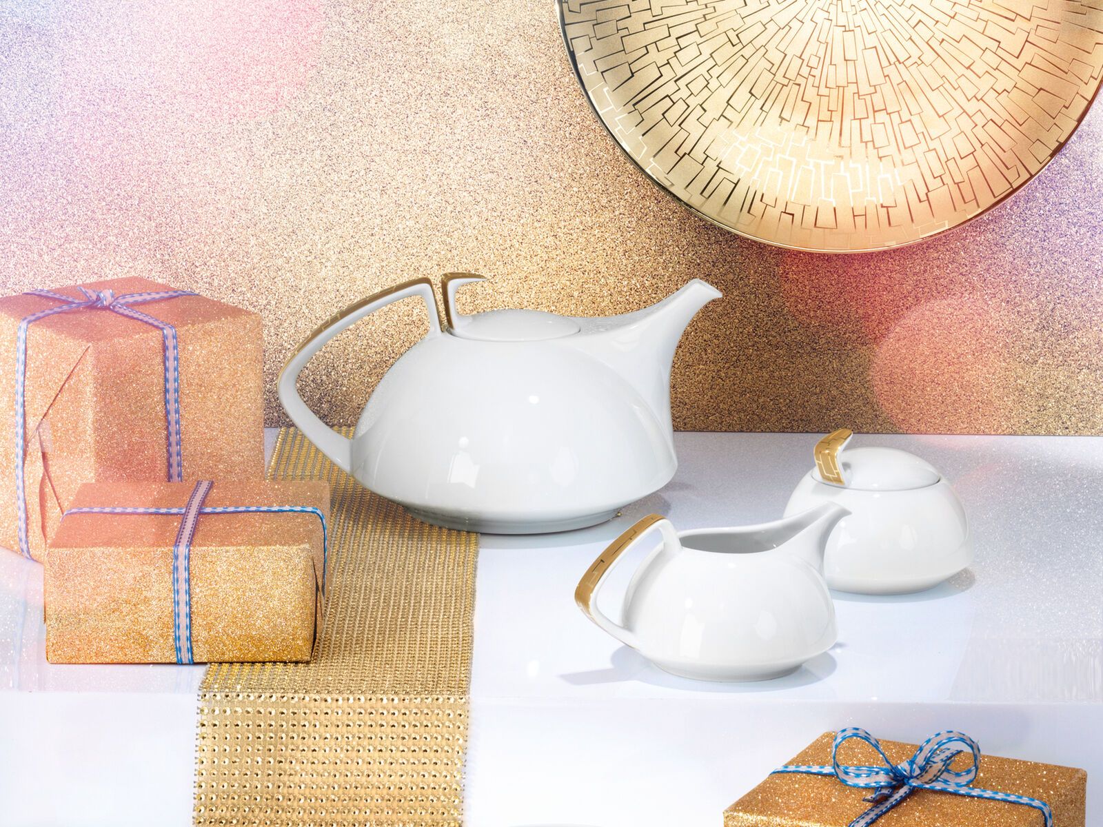 Rosenthal TAC Gropius Skin Gold Gedeck 3tlg. Kombi - Produktbild 2
