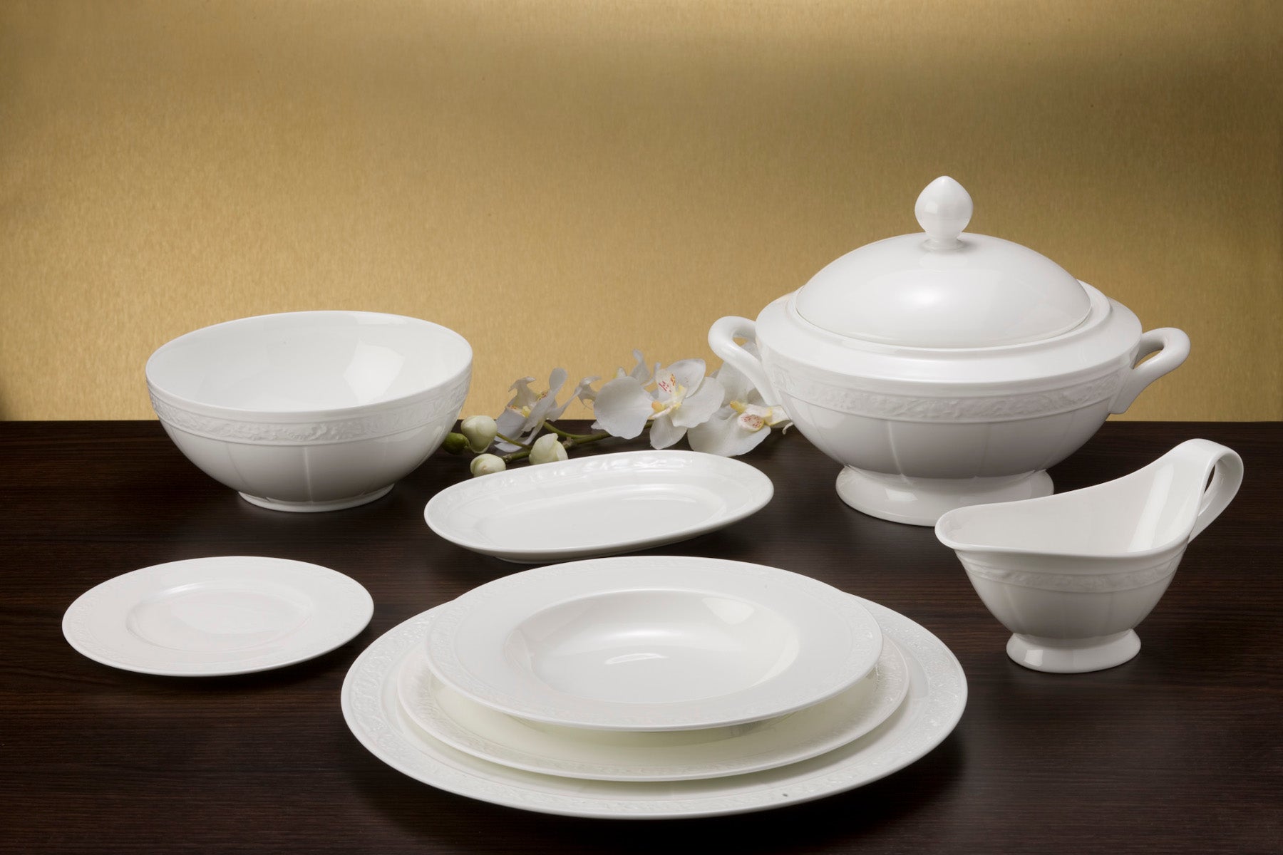 Villeroy & Boch White Pearl Mokka-/Espressountertasse 13 cm - Produktbild 3